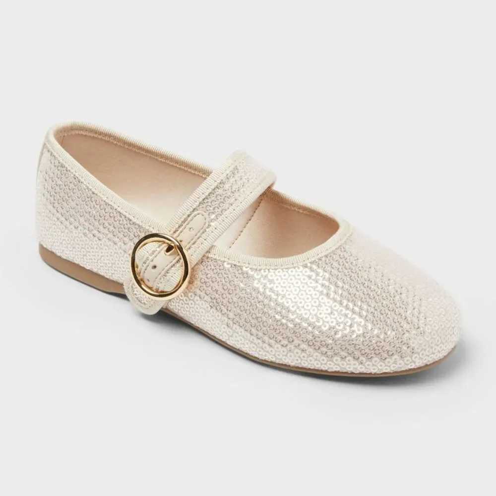Kids' Quilla Ballet Flats - art class Gold 13